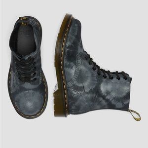 Dr. Martens 1460 Pascal Tie Dye Suede Lace Up Boots